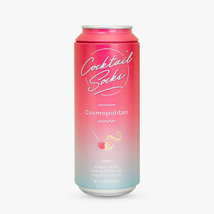 Socks Womens Cocktail Cosmopolitan Pink Red