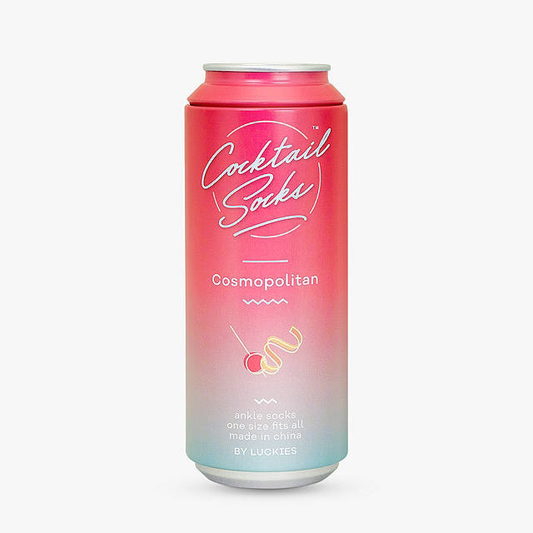 Socks Womens Cocktail Cosmopolitan Pink Red