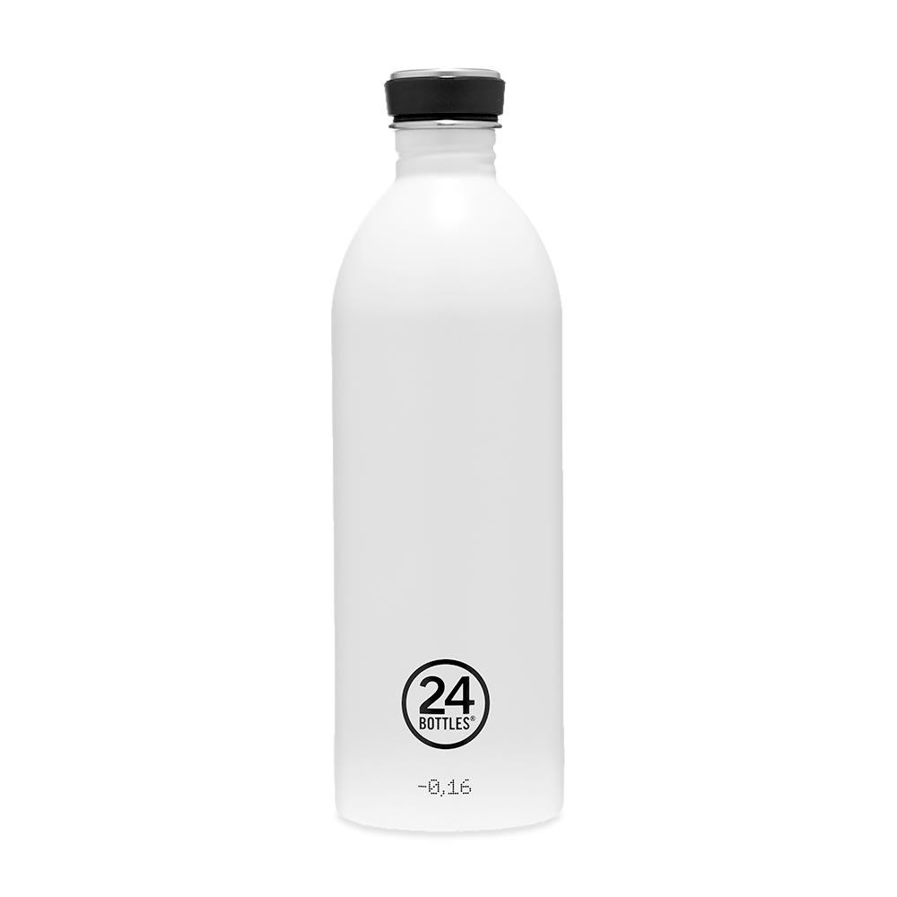 Water Bottle Lightweight 1L Ice White