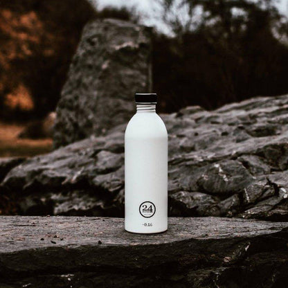 Water Bottle Lightweight 1L Ice White