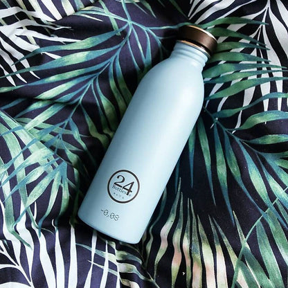 Water Bottle Lightweight 500ml Cloud Baby Blue