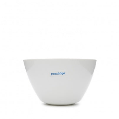 Bowl Medium 'Porridge' Porcelain Keith Brymer Jones White