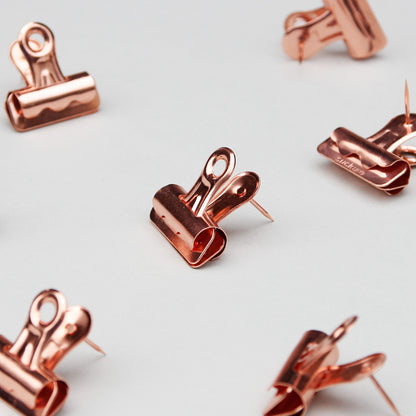Push Pin Bulldog Clips