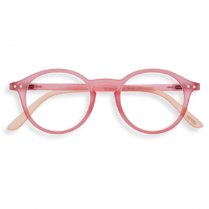 Reading Glasses +2 Round Desert Rose Pink Style D IZIPIZI