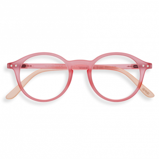 Reading Glasses +3 Round Desert Rose Pink Style D IZIPIZI