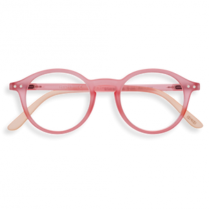 Reading Glasses +3 Round Desert Rose Pink Style D IZIPIZI