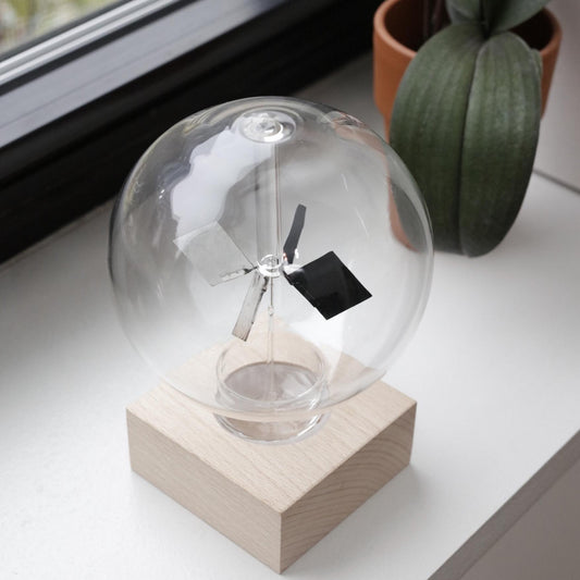 Solar Radiometer in Beechwood, Glass and Steel