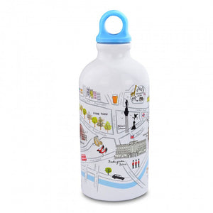 Water Bottle London Alice Tait Map 500ml