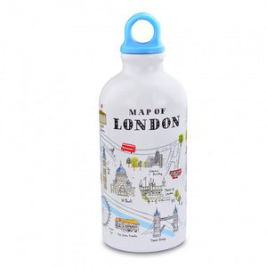 Water Bottle London Alice Tait Map 500ml