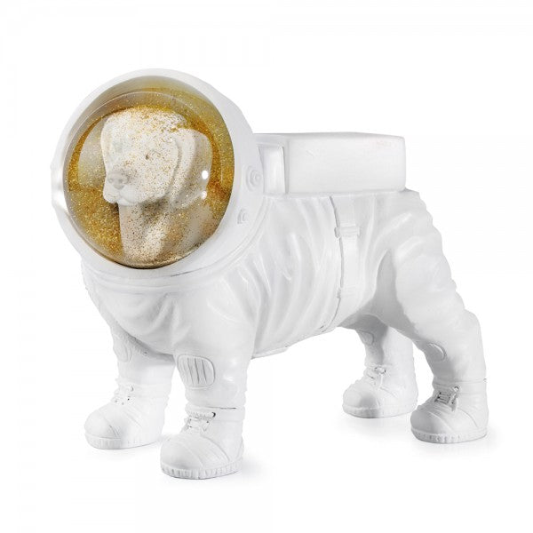 Snow-Globe Space Dog Summerglobe