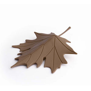 Door Stop Autumn Leaves Door Stopper Brown