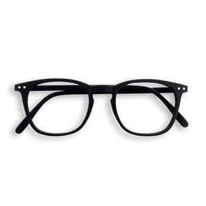 Reading Glasses Unisex Frame E Square +2.5 in Black