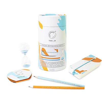 Luckies Take 10 Mindful Set White Blue