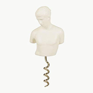 
            
                Load image into Gallery viewer, Corkscrew with Greek god Dionisio in white
            
        