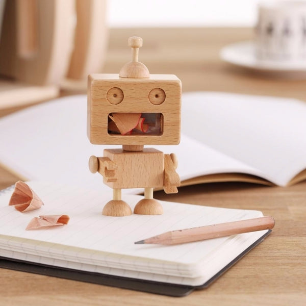 Pencil Sharpener Boys Robot
