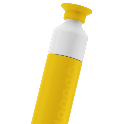 Insulated Thermal Water Bottle 350ml Lemon Yellow