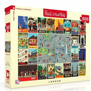 Jigsaw Puzzle London Collage 500pc Paul Thurlby
