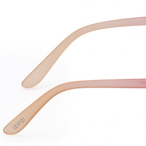 Reading Glasses +2 Round Desert Rose Pink Style D IZIPIZI