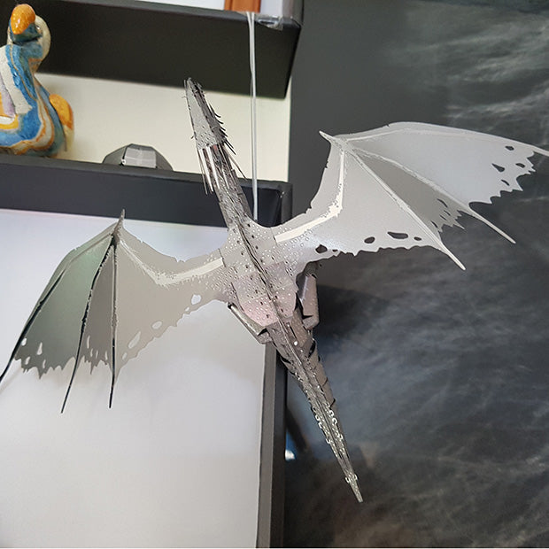 Harry Potter Puzzle Dragon Gringotts Build Your Own 3D Sculpture Metal