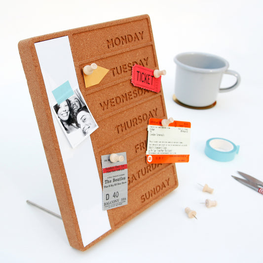 Cork Weekday Planner