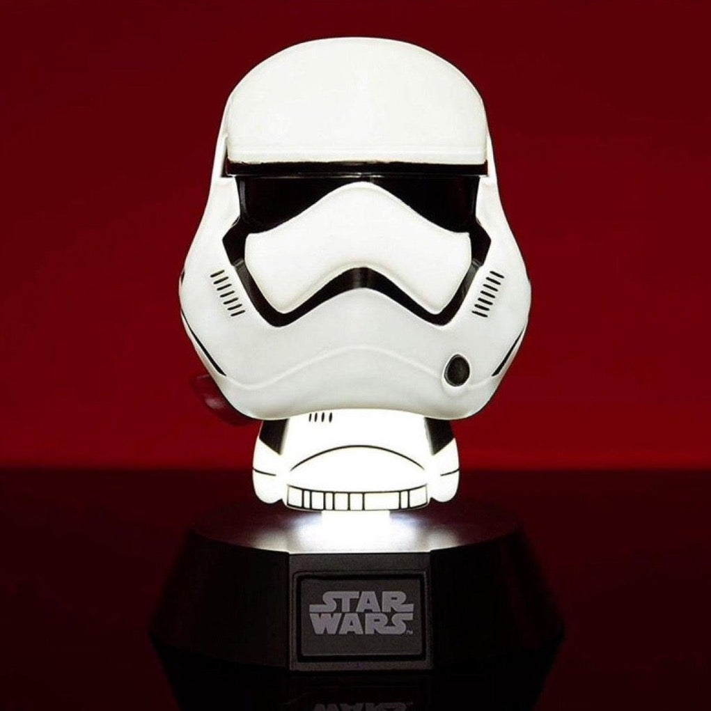 Stormtrooper Icon Light in First Order Star Wars Black and White