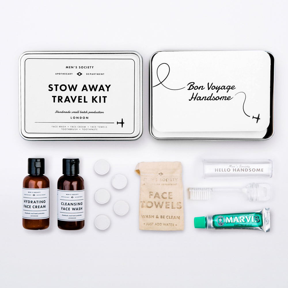 Personalised Gift Stow Away Travel Kit