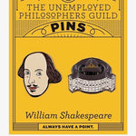 Pin Badge Enamel set William Shakespeare  Globe Theatre Design