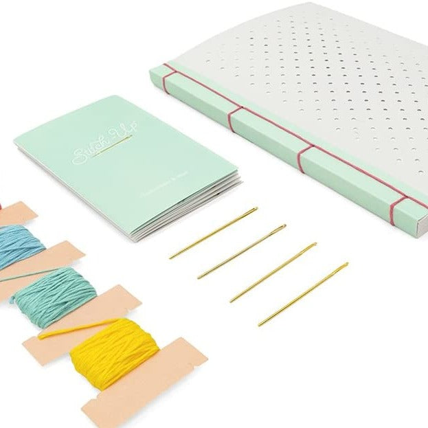 Stitch Your Own Diary Kit With Postcards