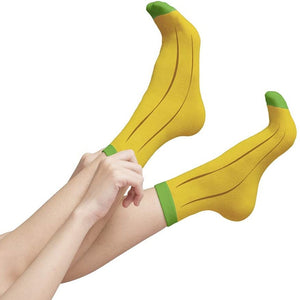 Socks Luckies Fruit Banana Yellow