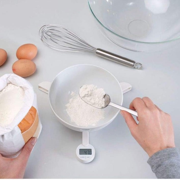 Digital Kitchen Scales TriScale™  in White