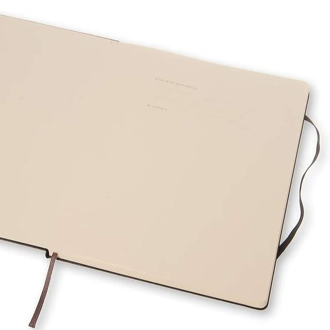 Notebook Large Black Hardback Square Paper Moleskine