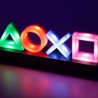 Lamp PlayStation Icon Light Show Multicolour USB
