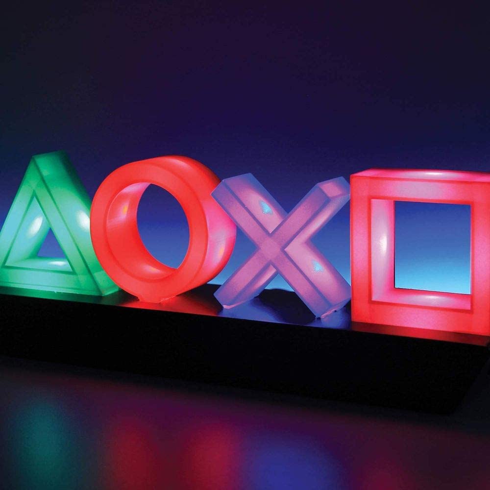 Lamp PlayStation Icon Light Show Multicolour USB