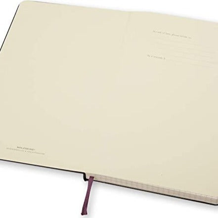 Moleskine Notebook Pocked-Sized Squared Hardback with Closure Black