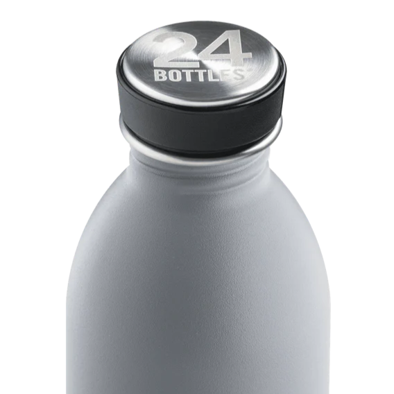 500ml Water Bottle Formal Grey Stainless Steel 24 Bottles