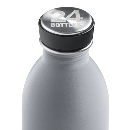 500ml Water Bottle Formal Grey Stainless Steel 24 Bottles