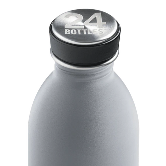 500ml Water Bottle Formal Grey Stainless Steel 24 Bottles