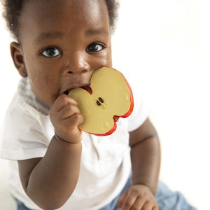 Teether Natural Rubber, Pepita The Apple