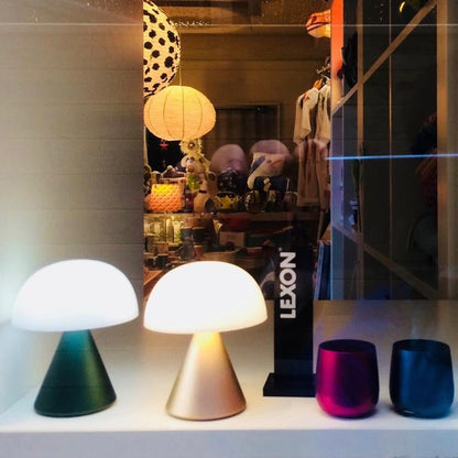 Mini portable LED Light 'Mina' in dark blue