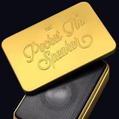 Pocket Tin Speaker 2.0 in Gold