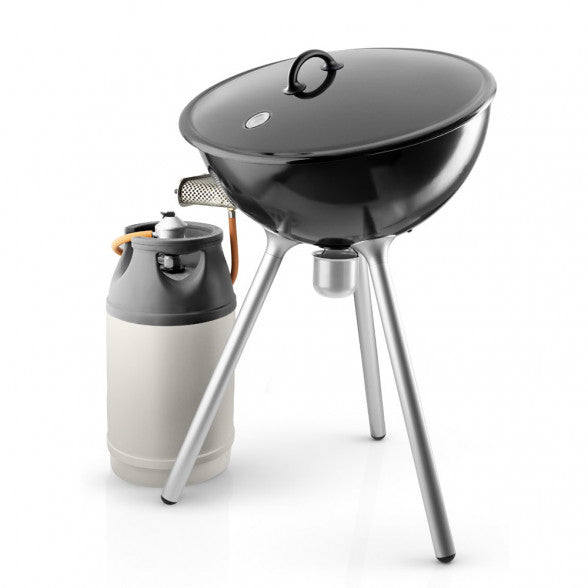 Gas Barbecue Grill BBQ Fireglobe in Black