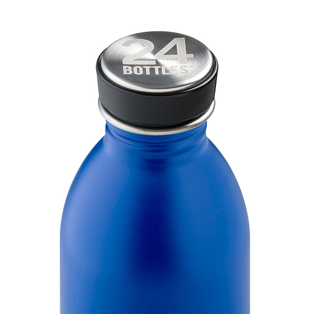 Water Bottle Lightweight 1L Gold Blue