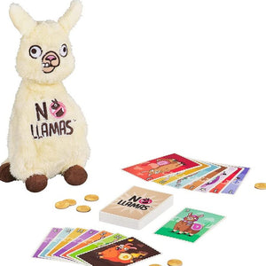 No Llamas Card Game Cuddly Toy Set Ridley's