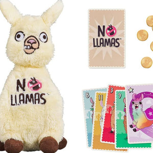 No Llamas Card Game Cuddly Toy Set Ridley's
