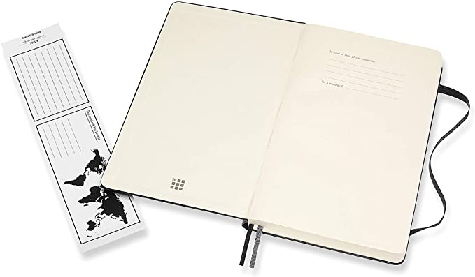 Black Notebook 400-page Moleskin