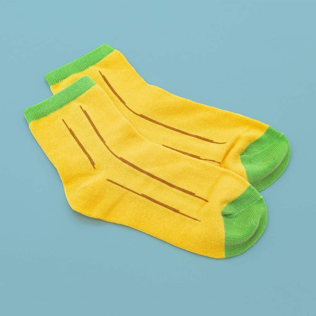 Socks Luckies Fruit Banana Yellow