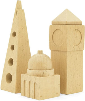 London Desk Tidy Stationary Wood Luckies