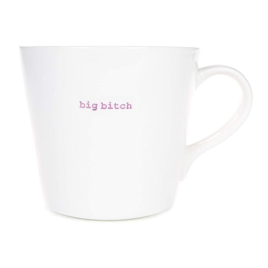 Big Bitch Large Bucket Mug Keith Brymer Jones White - Brand Academy Store