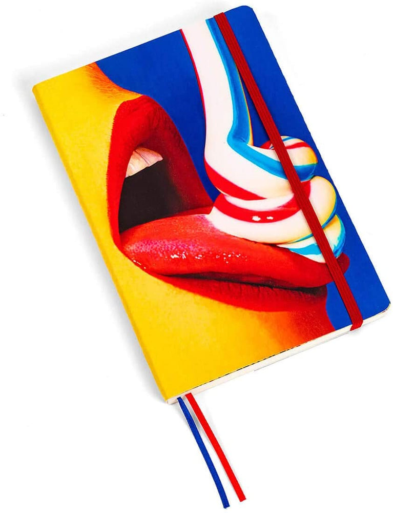 
            
                Load image into Gallery viewer, Notebook Seletti Wears ToiletPaper Toothpaste Design A5
            
        