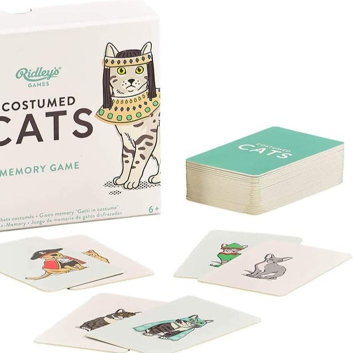 Memory Card Game Costumed Cats Ridley's